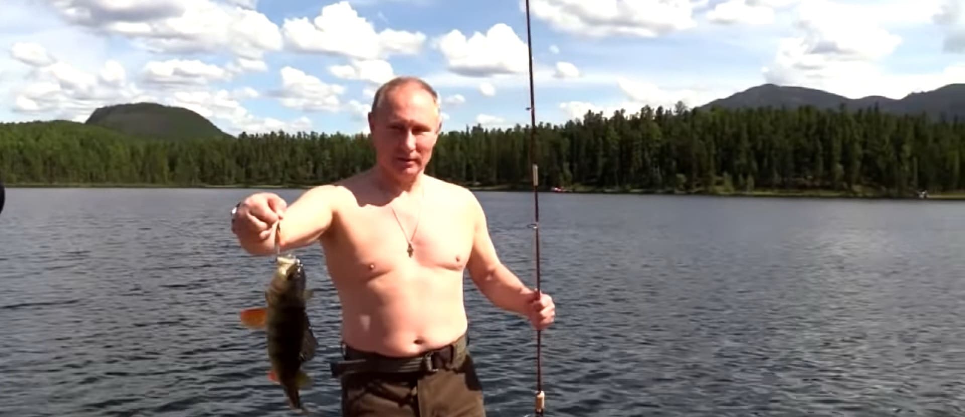 Путин подводная охота