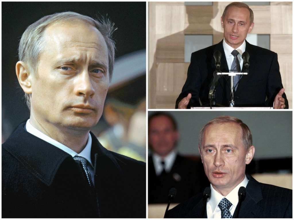 Путин в разные годы изменение внешности фото до и после